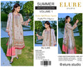 "ELURE" Digital Printed Lawn With Voil Printed Dupatta