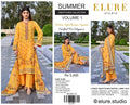 "ELURE" Digital Printed Lawn With Voil Printed Dupatta