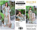 "ELURE" Digital Printed Lawn With Voil Printed Dupatta