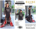 "ELURE" Digital Printed Lawn With Voil Printed Dupatta