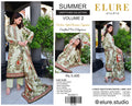 "ELURE" Digital Printed Lawn With Voil Printed Dupatta
