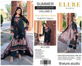 "ELURE" Digital Printed Lawn With Voil Printed Dupatta