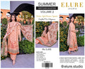 "ELURE" Digital Printed Lawn With Voil Printed Dupatta