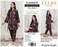 "ELURE"Digital Printed Lawn All Over 2pc