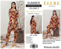 "ELURE"Digital Printed Lawn All Over 2pc