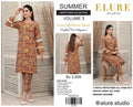 "ELURE"Digital Printed Lawn All Over 2pc