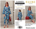 "ELURE"Digital Printed Lawn All Over 2pc