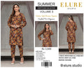 "ELURE"Digital Printed Lawn All Over 2pc