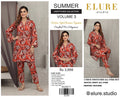 "ELURE"Digital Printed Lawn All Over 2pc